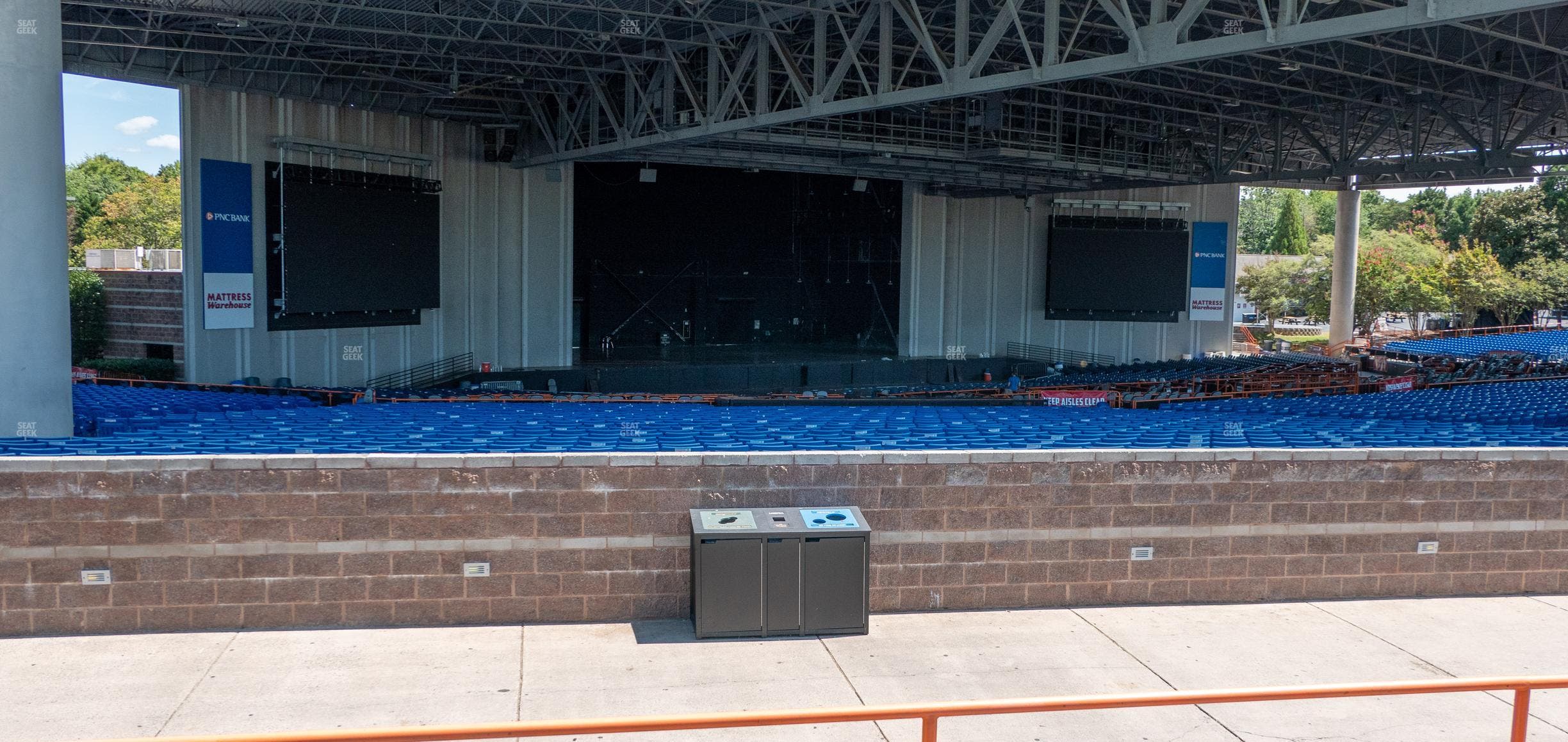 PNC Music Pavilion - Section Terrace 14 Seat View