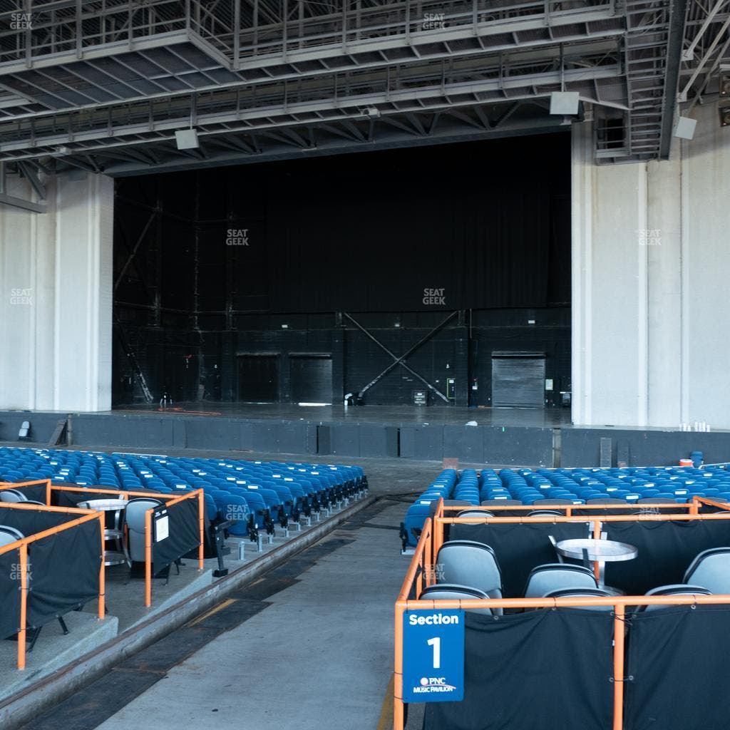 PNC Music Pavilion - Section Vip Box 37 Seat View