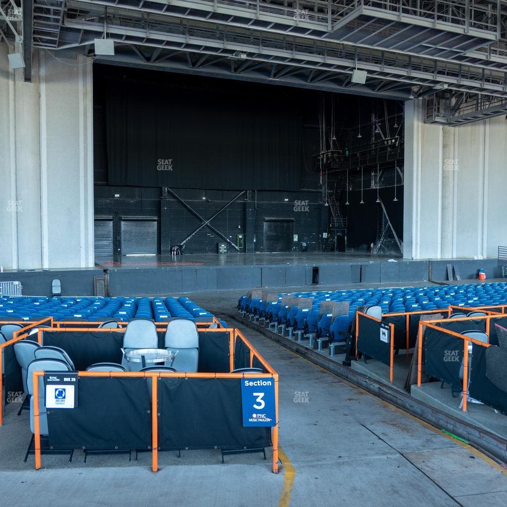 PNC Music Pavilion - Section Vip Box 43 Seat View