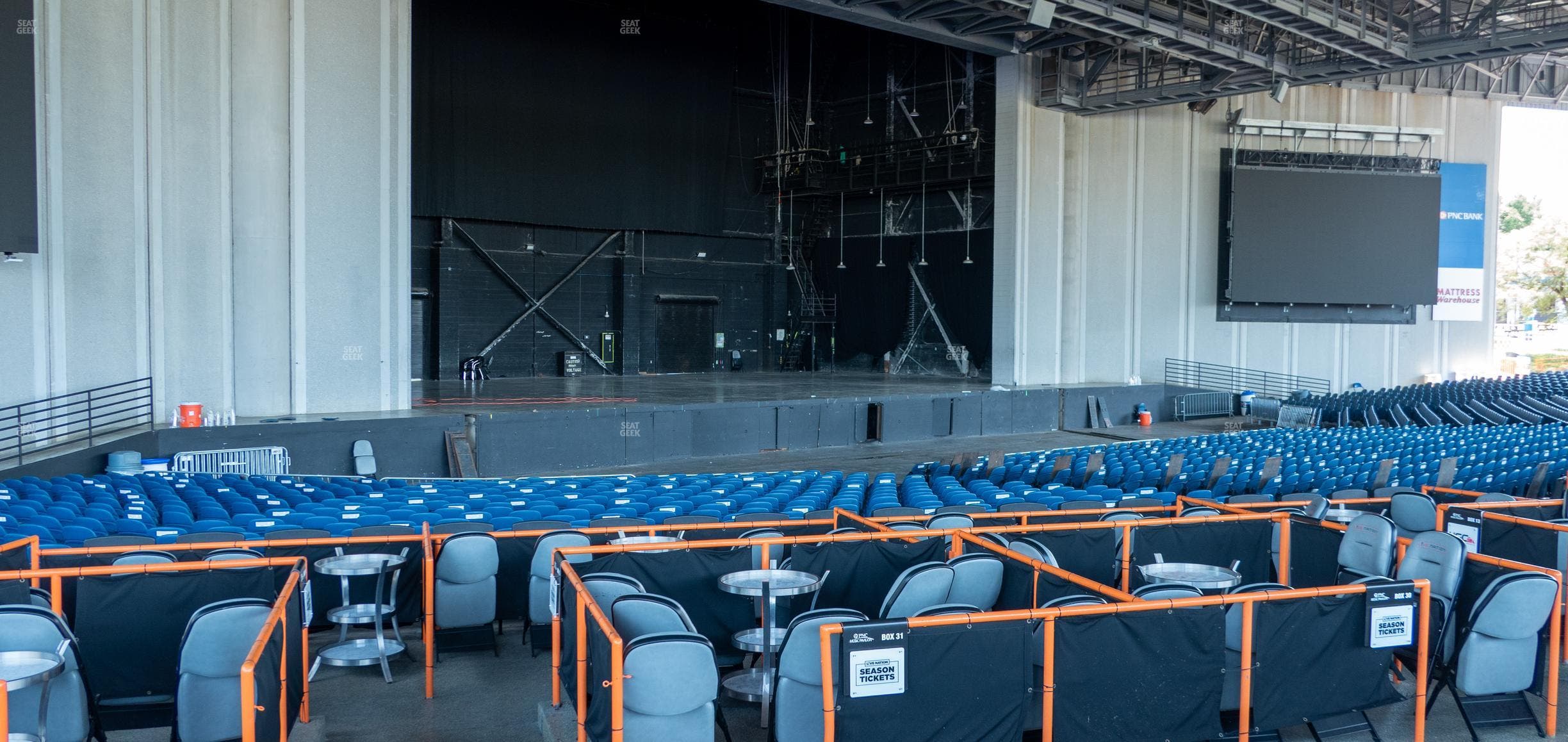 PNC Music Pavilion - Section Vip Box 47 Seat View