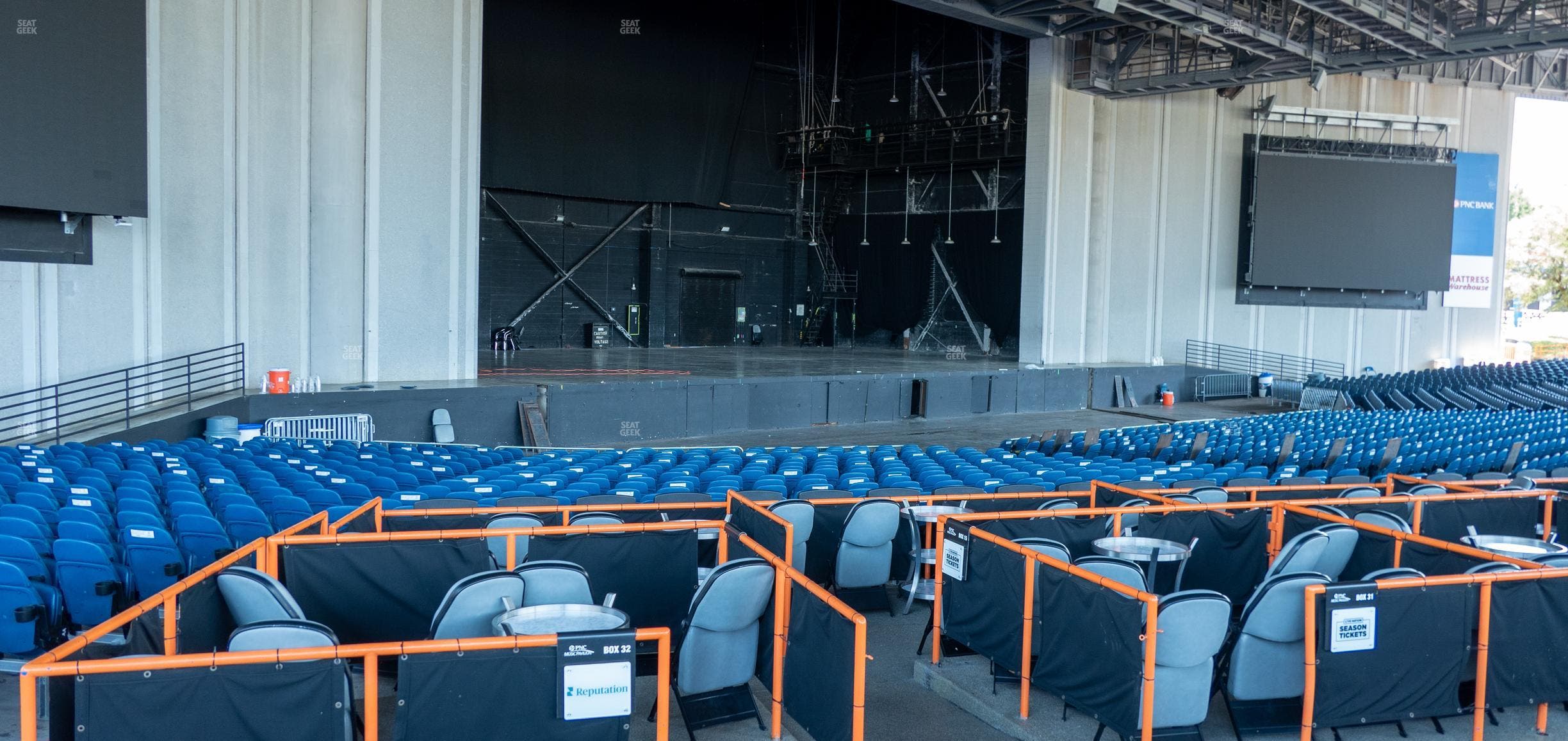 PNC Music Pavilion - Section Vip Box 48 Seat View