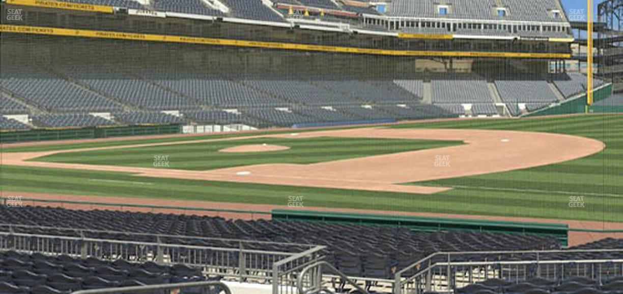 PNC Park - Section 105 Seat View