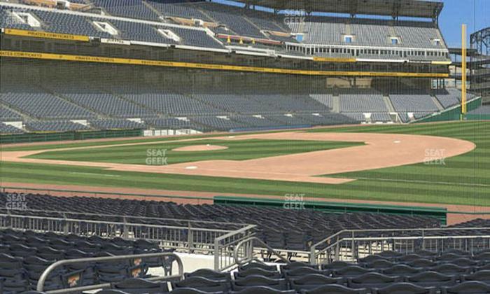 PNC Park - Section 105 Seat View