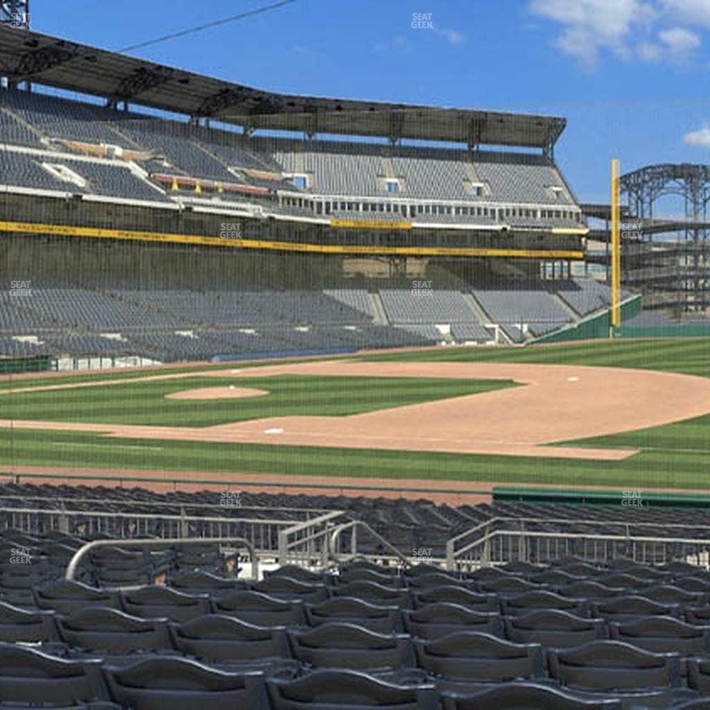 PNC Park - Section 107 Seat View