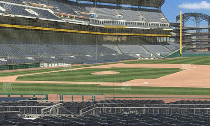 PNC Park - Section 108 Seat View