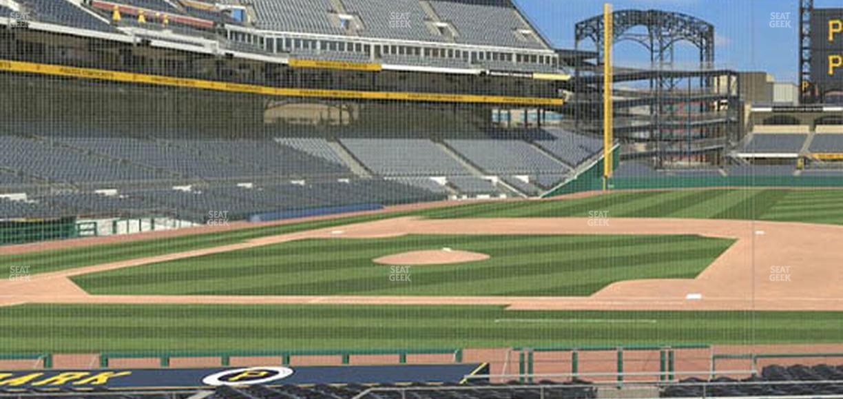 PNC Park - Section 109 Seat View