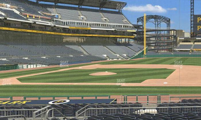 PNC Park - Section 109 Seat View