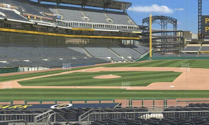 PNC Park - Section 109 Seat View