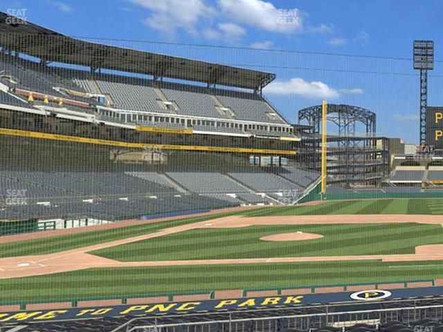 PNC Park - Section 110 Seat View