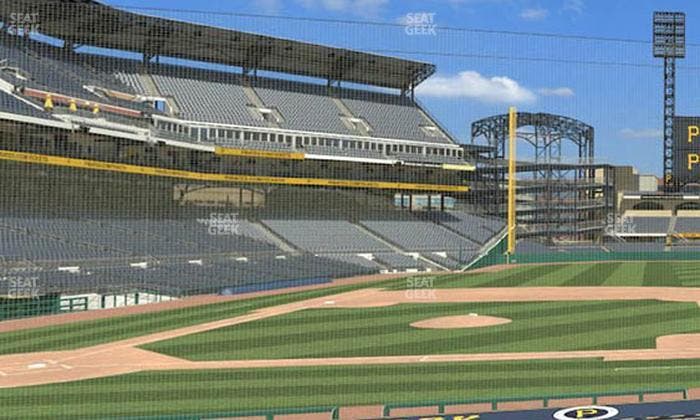PNC Park - Section 110 Seat View