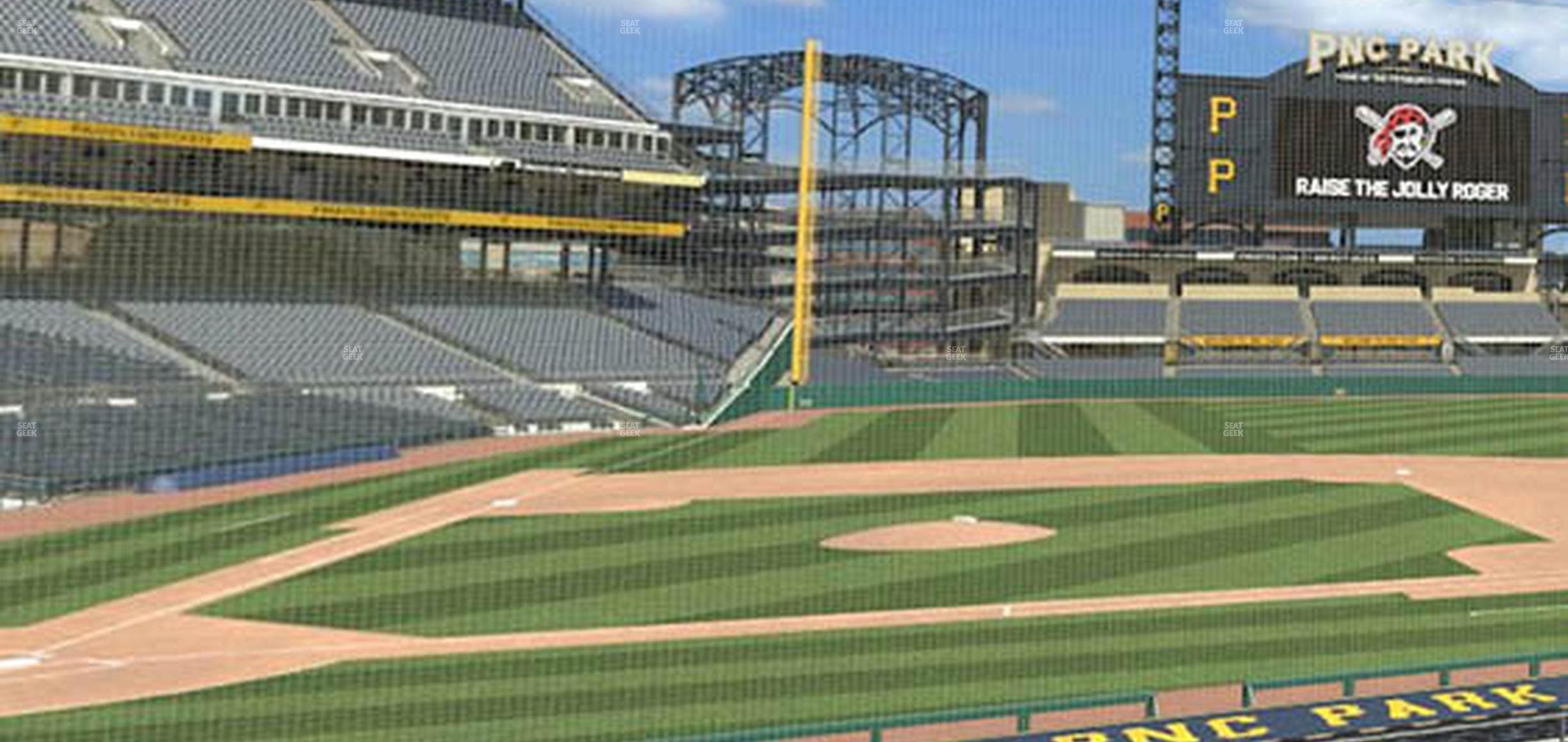 PNC Park - Section 112 Seat View