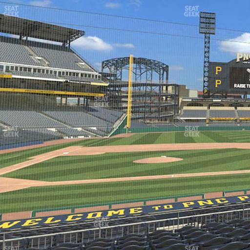 PNC Park - Section 112 Seat View
