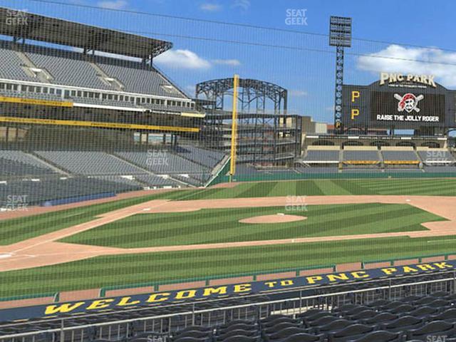 PNC Park - Section 112 Seat View