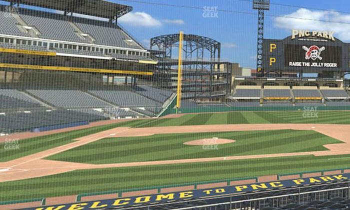 PNC Park - Section 112 Seat View