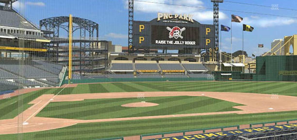 PNC Park - Section 113 Seat View