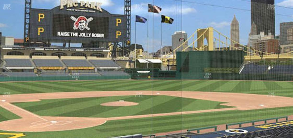 PNC Park - Section 114 Seat View