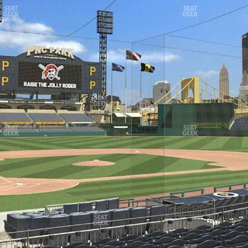 PNC Park - Section 114 Seat View