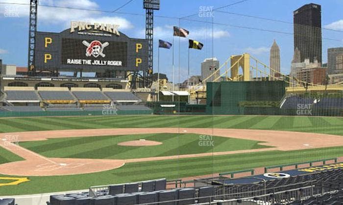 PNC Park - Section 114 Seat View