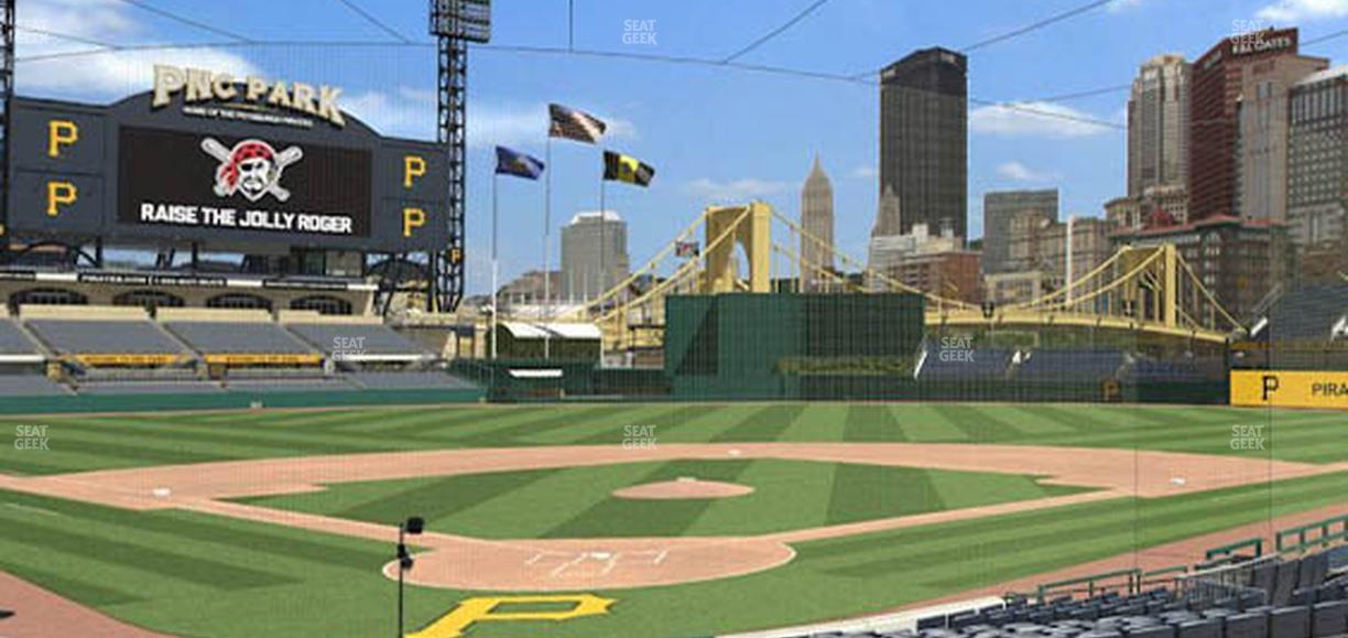 PNC Park - Section 115 Seat View