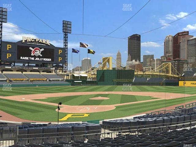 PNC Park - Section 115 Seat View