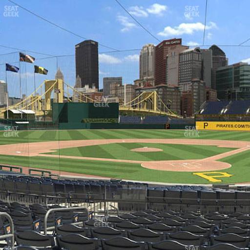 PNC Park - Section 117 Seat View