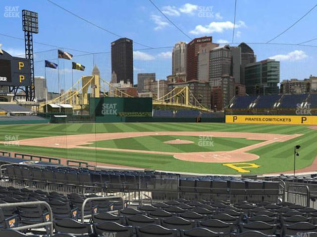 PNC Park - Section 117 Seat View