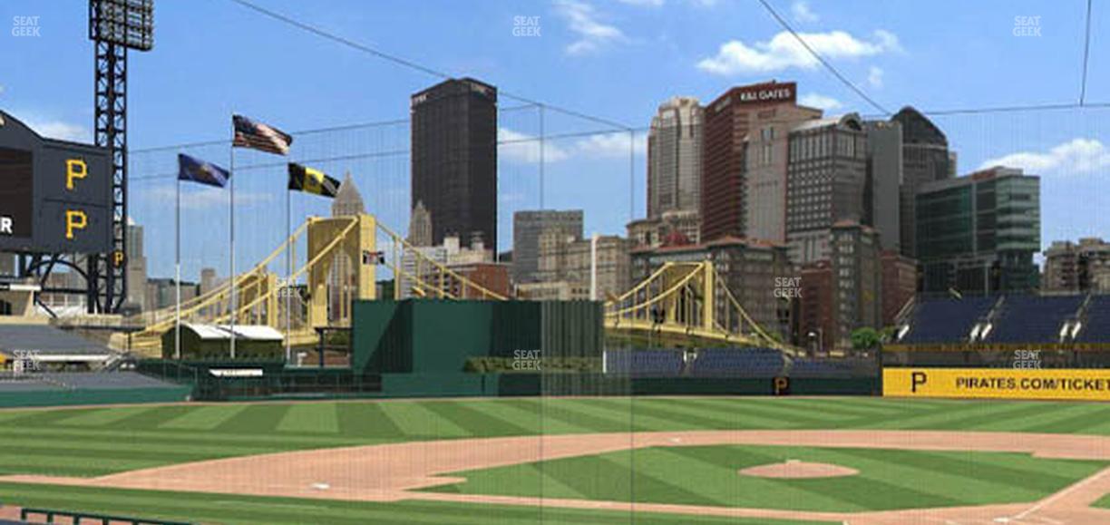 PNC Park - Section 119 Seat View