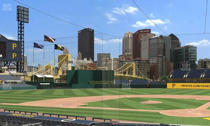 PNC Park - Section 119 Seat View
