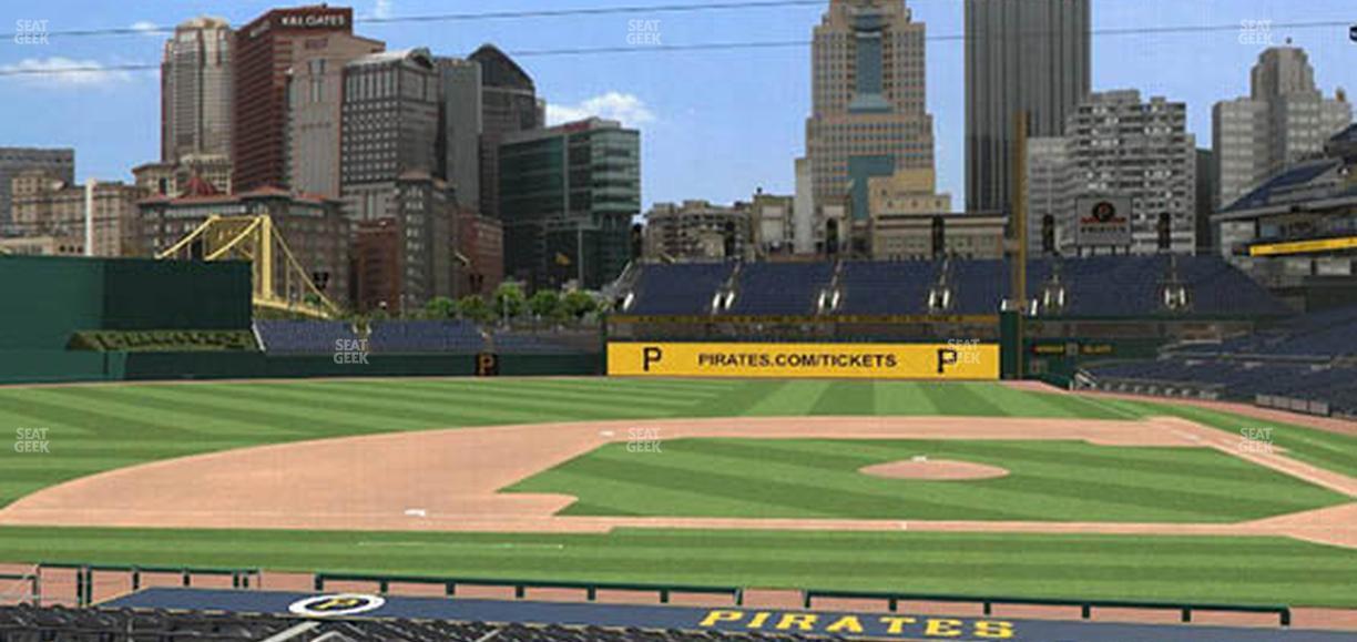 PNC Park - Section 121 Seat View
