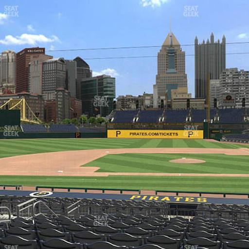 PNC Park - Section 121 Seat View