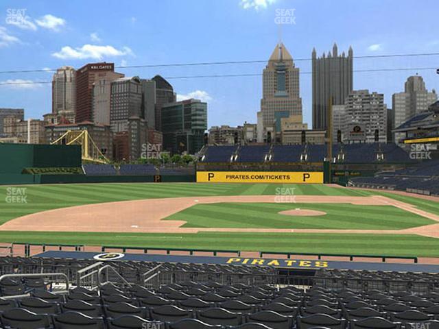 PNC Park - Section 121 Seat View