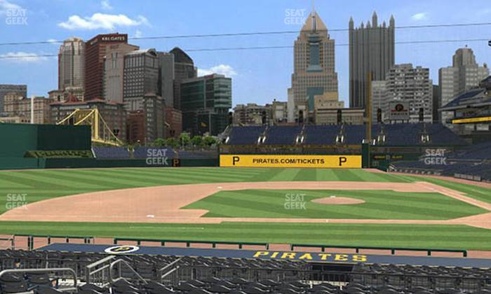 PNC Park - Section 121 Seat View