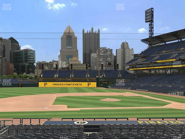 PNC Park - Section 123 Seat View