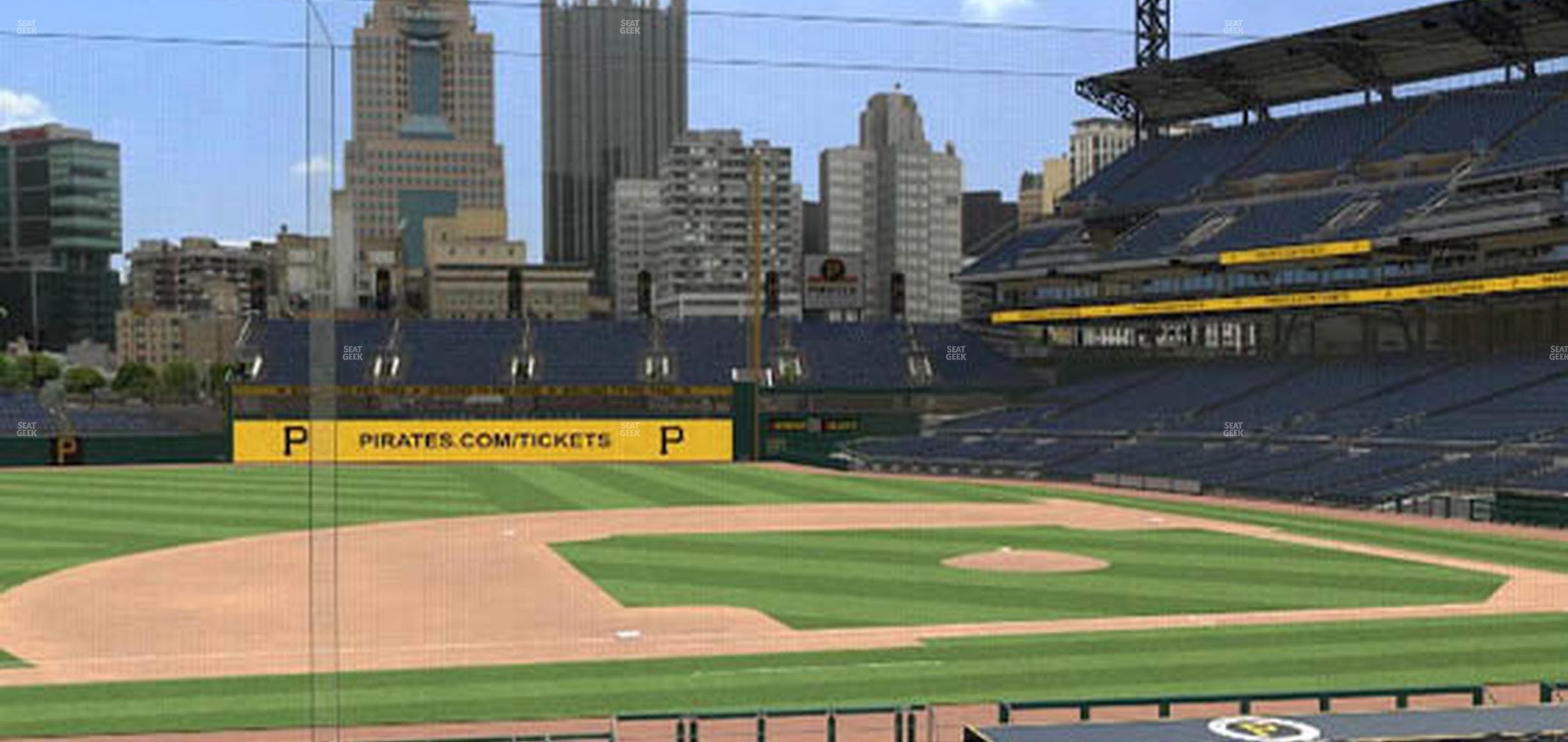 PNC Park - Section 124 Seat View