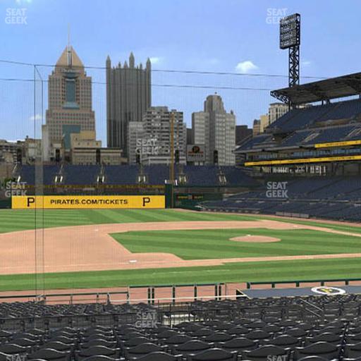 PNC Park - Section 124 Seat View