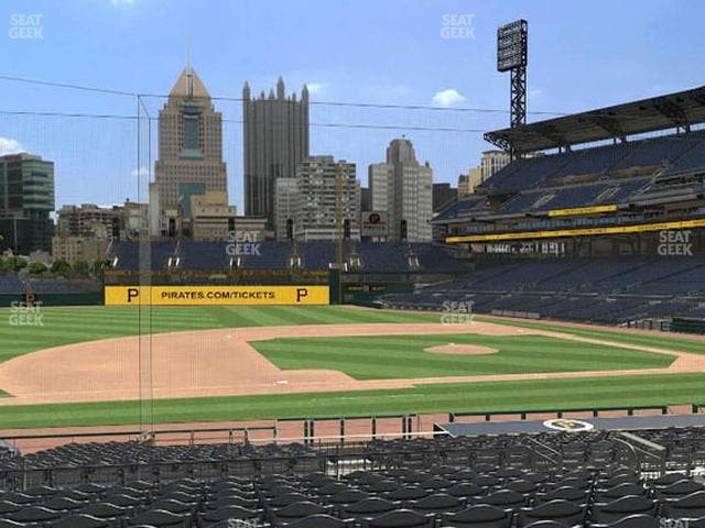 PNC Park - Section 124 Seat View