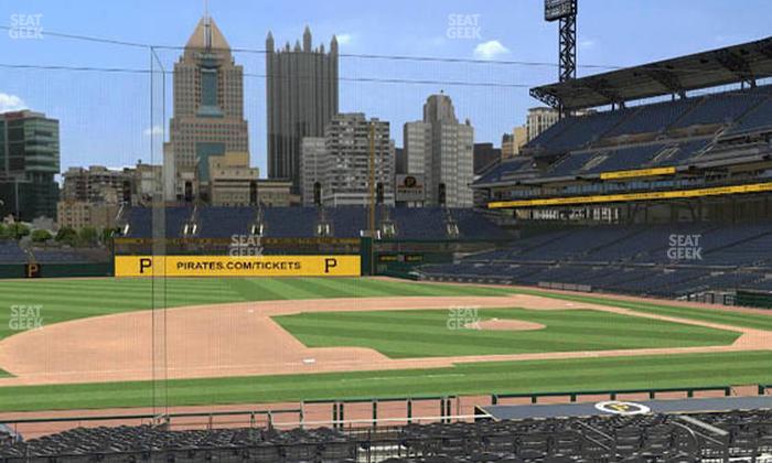 PNC Park - Section 124 Seat View