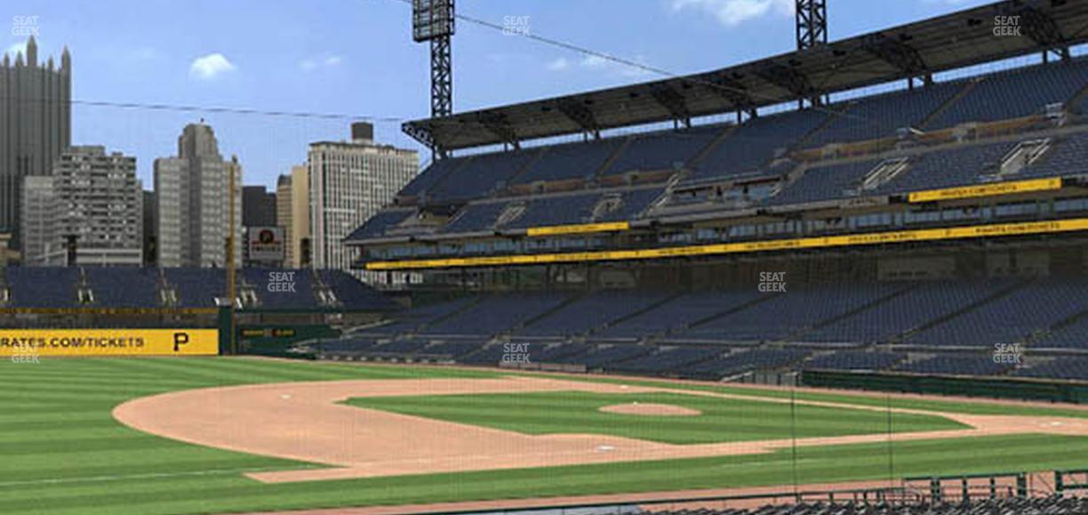 PNC Park - Section 127 Seat View