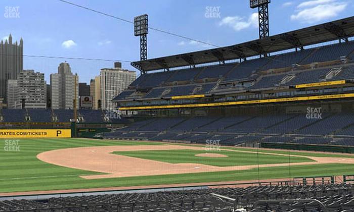 PNC Park - Section 127 Seat View