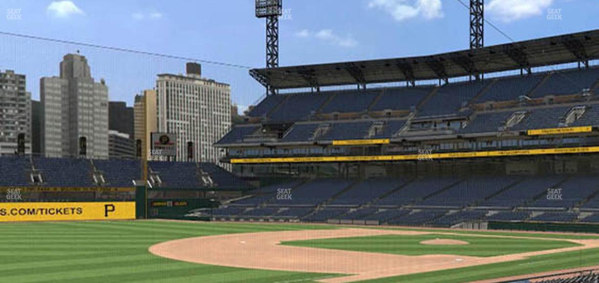 PNC Park - Section 128 Seat View