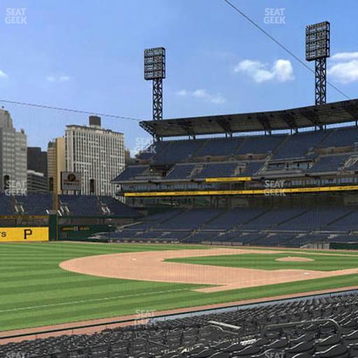 PNC Park - Section 128 Seat View