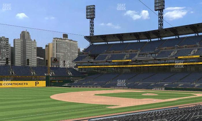 PNC Park - Section 128 Seat View