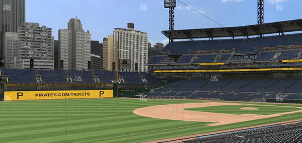 PNC Park - Section 129 Seat View