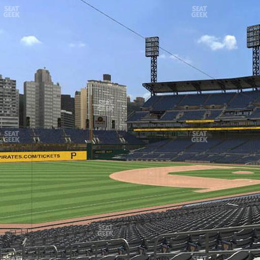 PNC Park - Section 129 Seat View