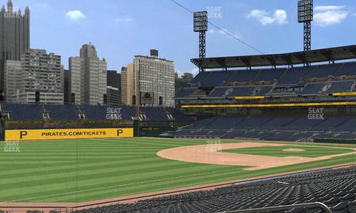PNC Park - Section 129 Seat View