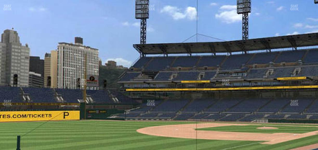 PNC Park - Section 130 Seat View