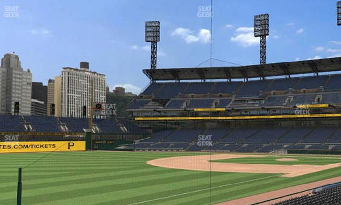 PNC Park - Section 130 Seat View