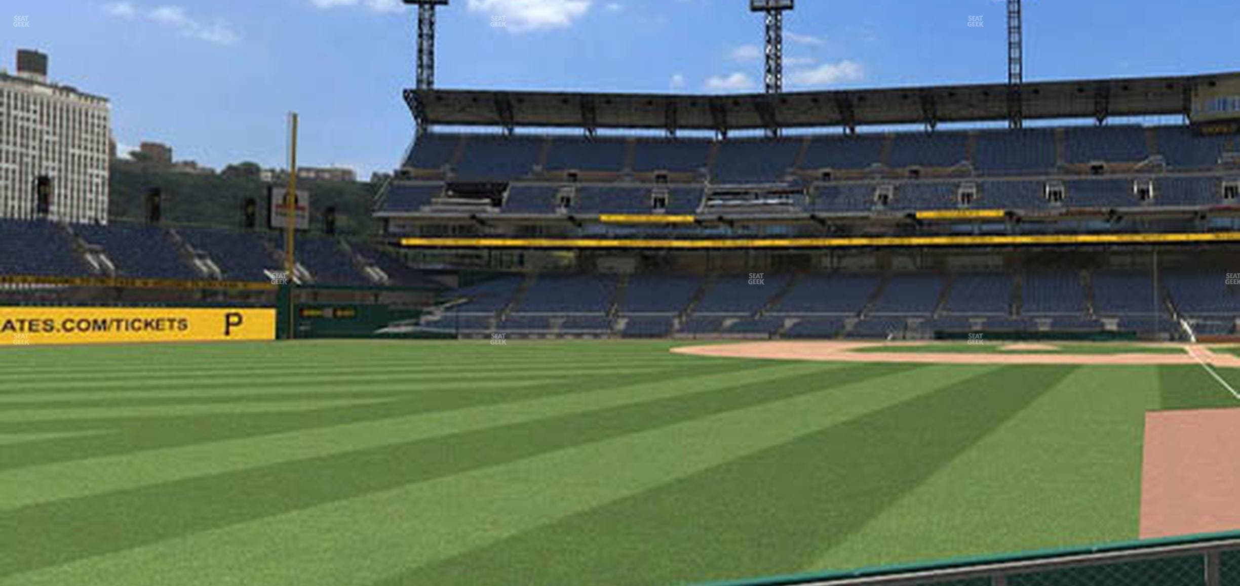 PNC Park - Section 133 Seat View