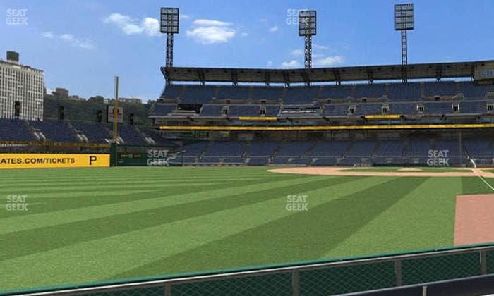 PNC Park - Section 133 Seat View