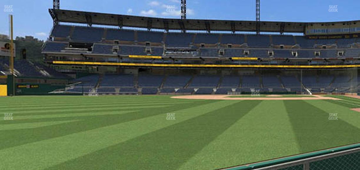 PNC Park - Section 134 Wc Seat View